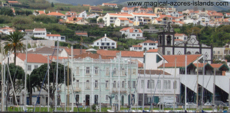 Azores Horta Marina and old town