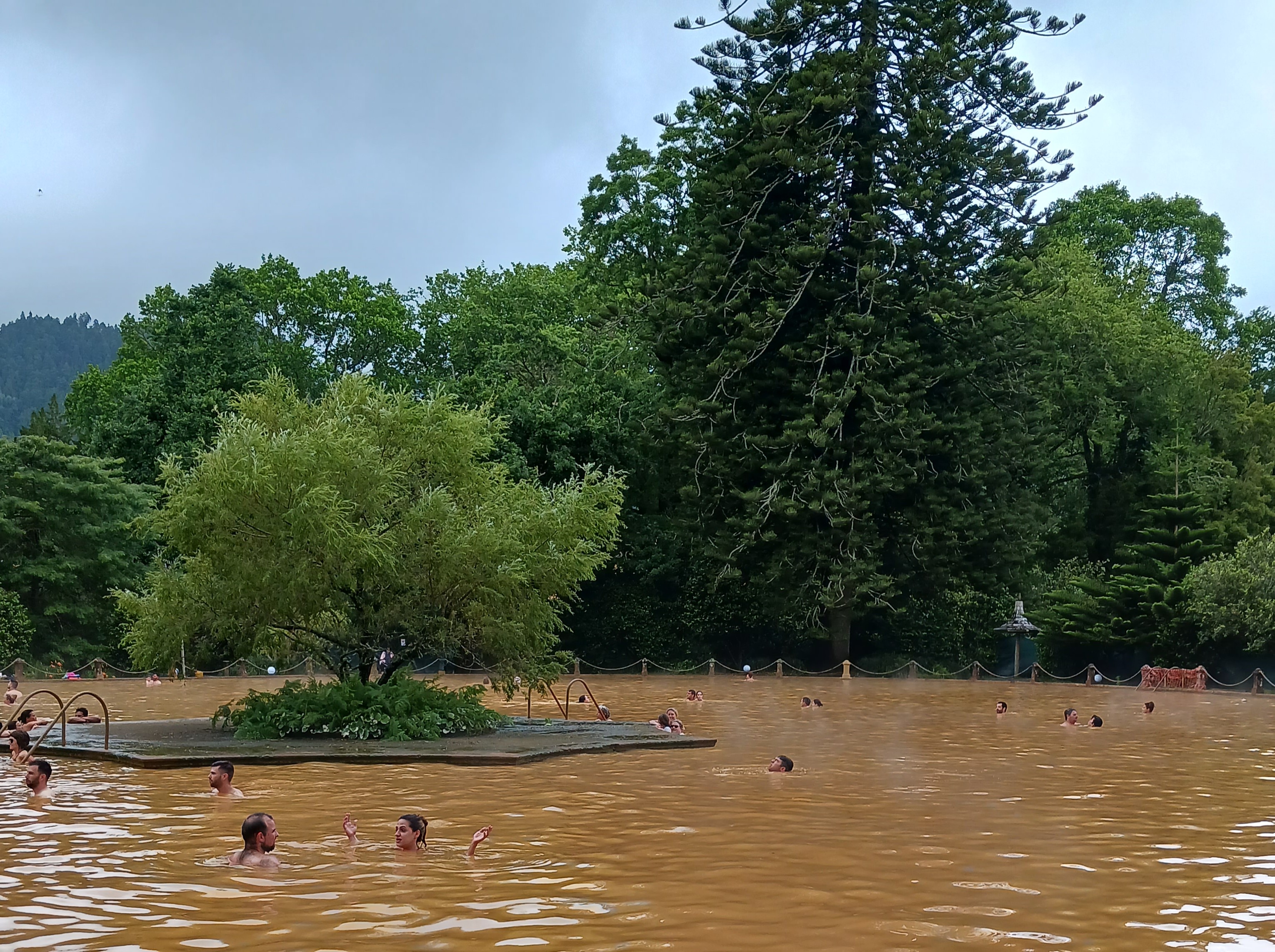 Azores Hot Spring in Terra Nostra Park