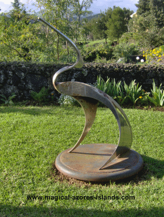 Azores Quinta sculpture 