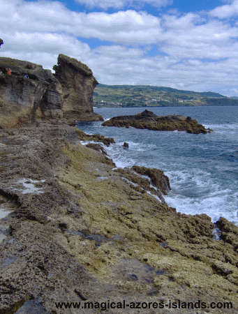 View from Vila Franca Islet
