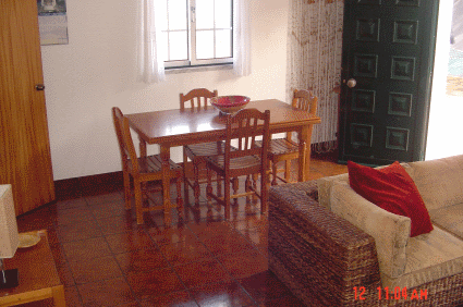 Cottage in Faial Azores at Praia do Norte interior