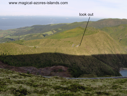 Lagoa do Fogo lookout