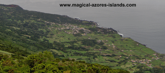 A view of Pico Azores
