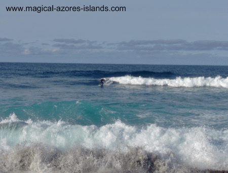 Santa Barbara Beach in Sao Miguel Azores