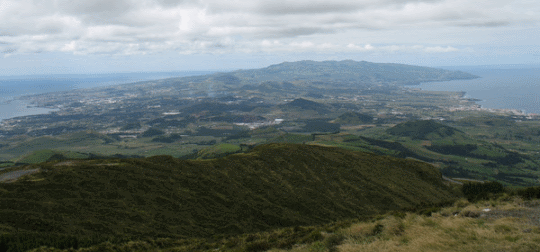 View of Sao Miguel Azores from Lagoa do Fogo- MR A Photography