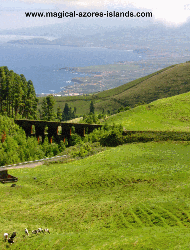 an Acores aqueduct