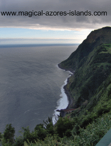 view at Sossego Miradouro in Sao Miguel Azores