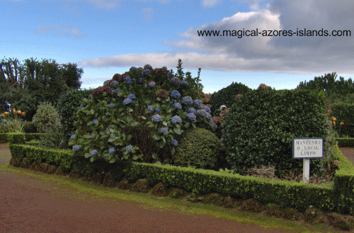 At Miradouro da Ponta do Sossega in the Azores Islands