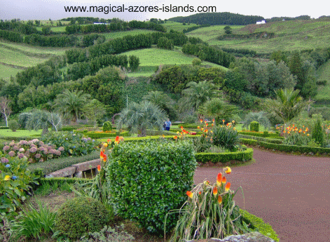 At Miradouro da Ponta do Sossega in the Azores Islands