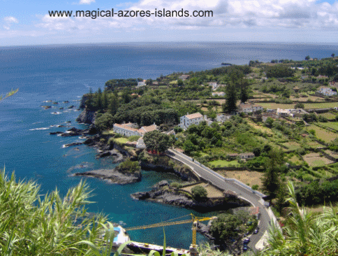 Azores lookout at Caloura