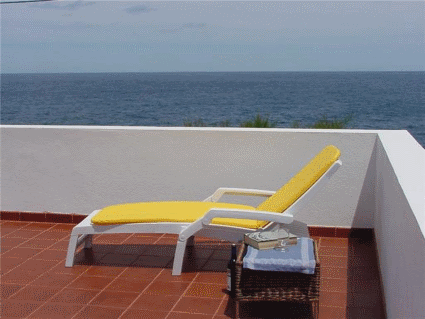 Cottage in Faial Azores at Praia do Norte rooftop