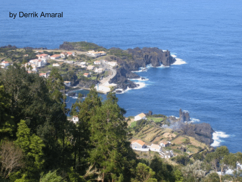 Faja in Sao Jorge Island, Azores