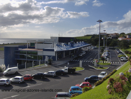 Horta airport Azores