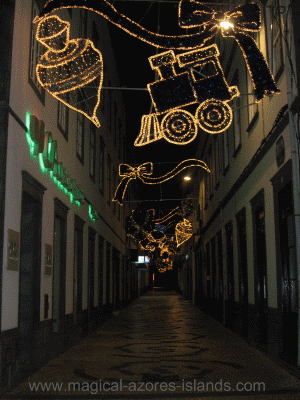 Christmas in Ponta Delgada Azores 