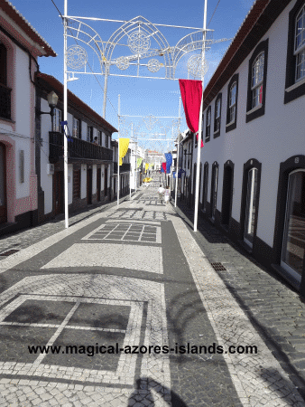 Praia da Vitoria street