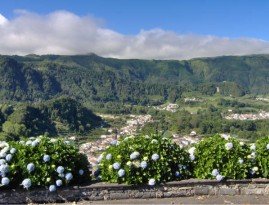 Azores Islands, Furnas lookout in San Miguel