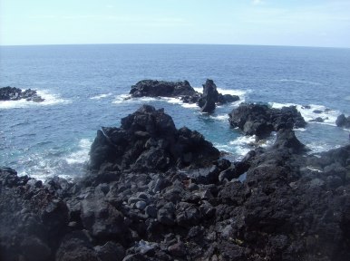 volcanic rocks - Frank and Gails Azores Photo Gallery