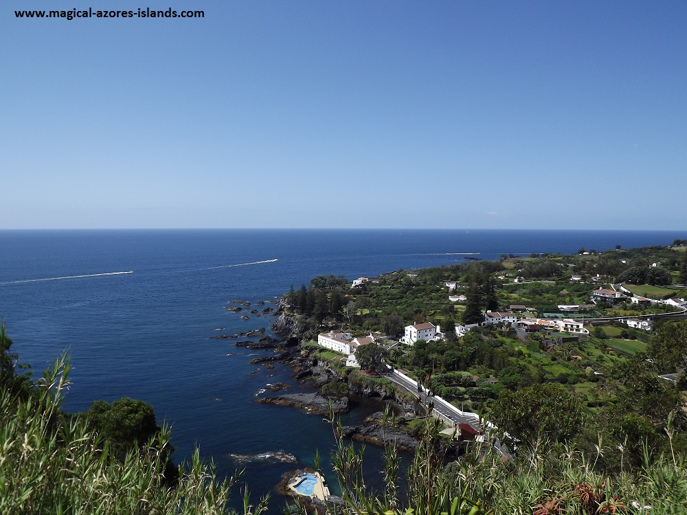 Caloura, Sao Miguel, Azores. A pretty fishing port and village on the south coast