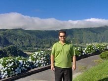 Here I am high above Furnas