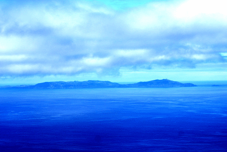 View of Graciosa from Sao Jorge