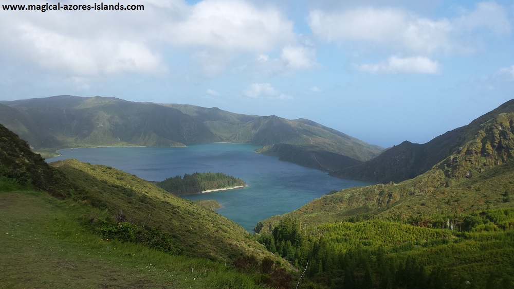 Lagoa do Fogo is a must see in Sao Miguel Azores