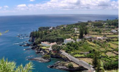 Picture overlooking Caloura