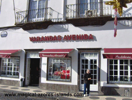 Ponta Delgada Azores Cafe