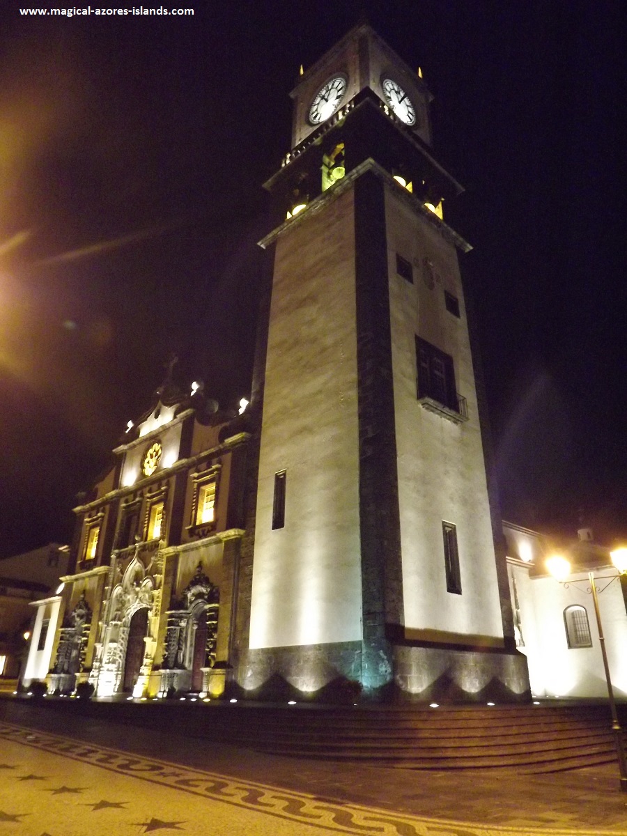 St Sebastien Church in Ponta Delgada, Sao Miguel, Azores