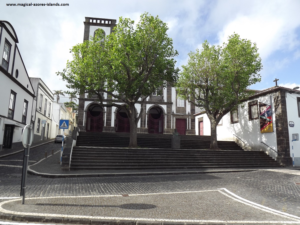 A Church in Ponta Delgada, Sao Miguel, Azores