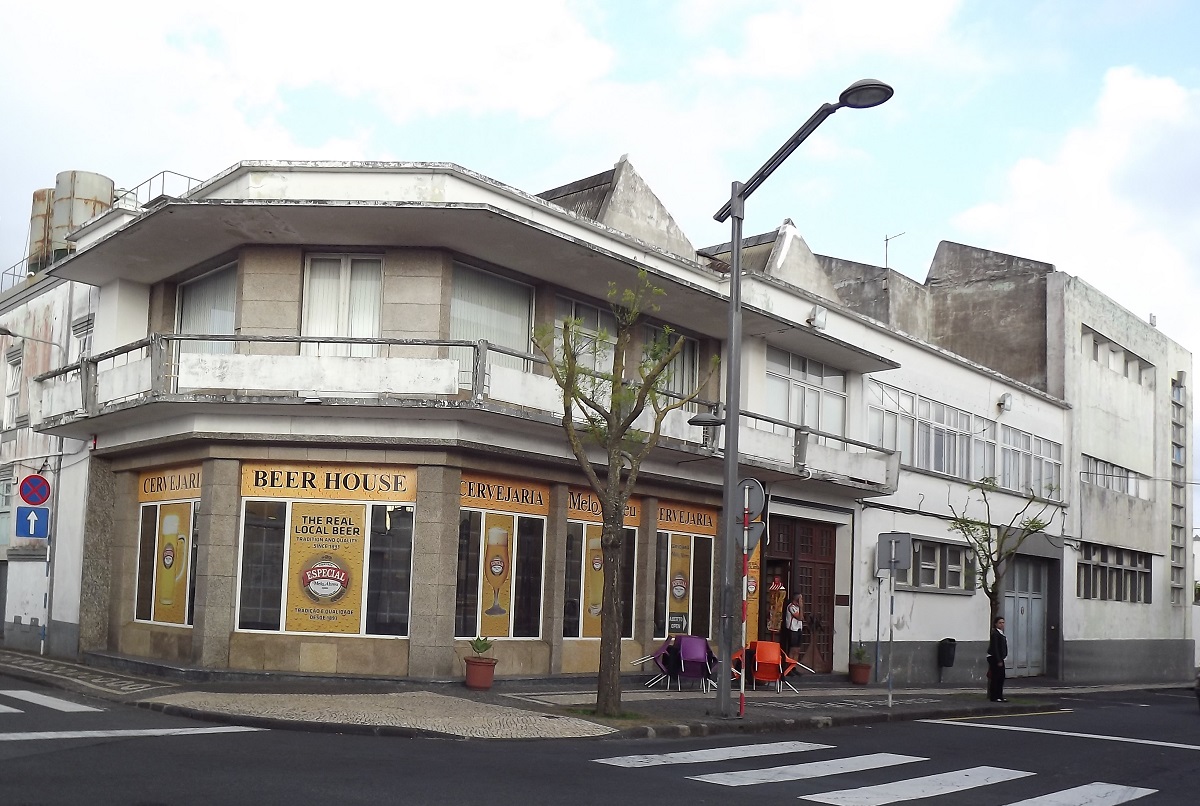 The "Especial" brewery in Ponta Delgada, Azores