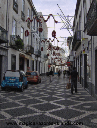 Ponta Delgada Street Ponta Delgada Street