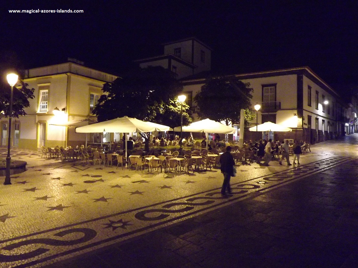There are plenty of lovely spots to spend an evening in Ponta Delgada

Sao Miguel, Azores