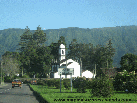 Sete Cidades church