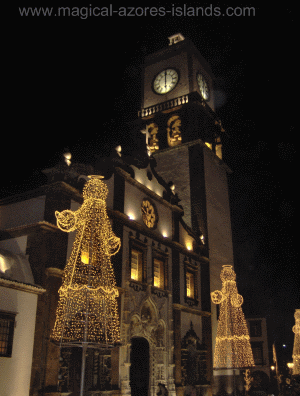 Downtown Ponta Delgada Church