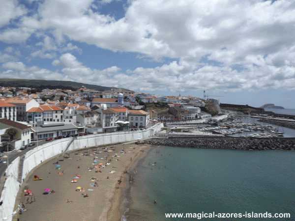 Terceira, beach in Angra do Heroismo