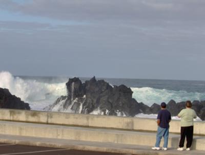 Watching the Waves in Capelas